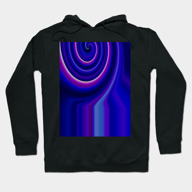 Big spiral in luminescent color Hoodie by Uniquepixx